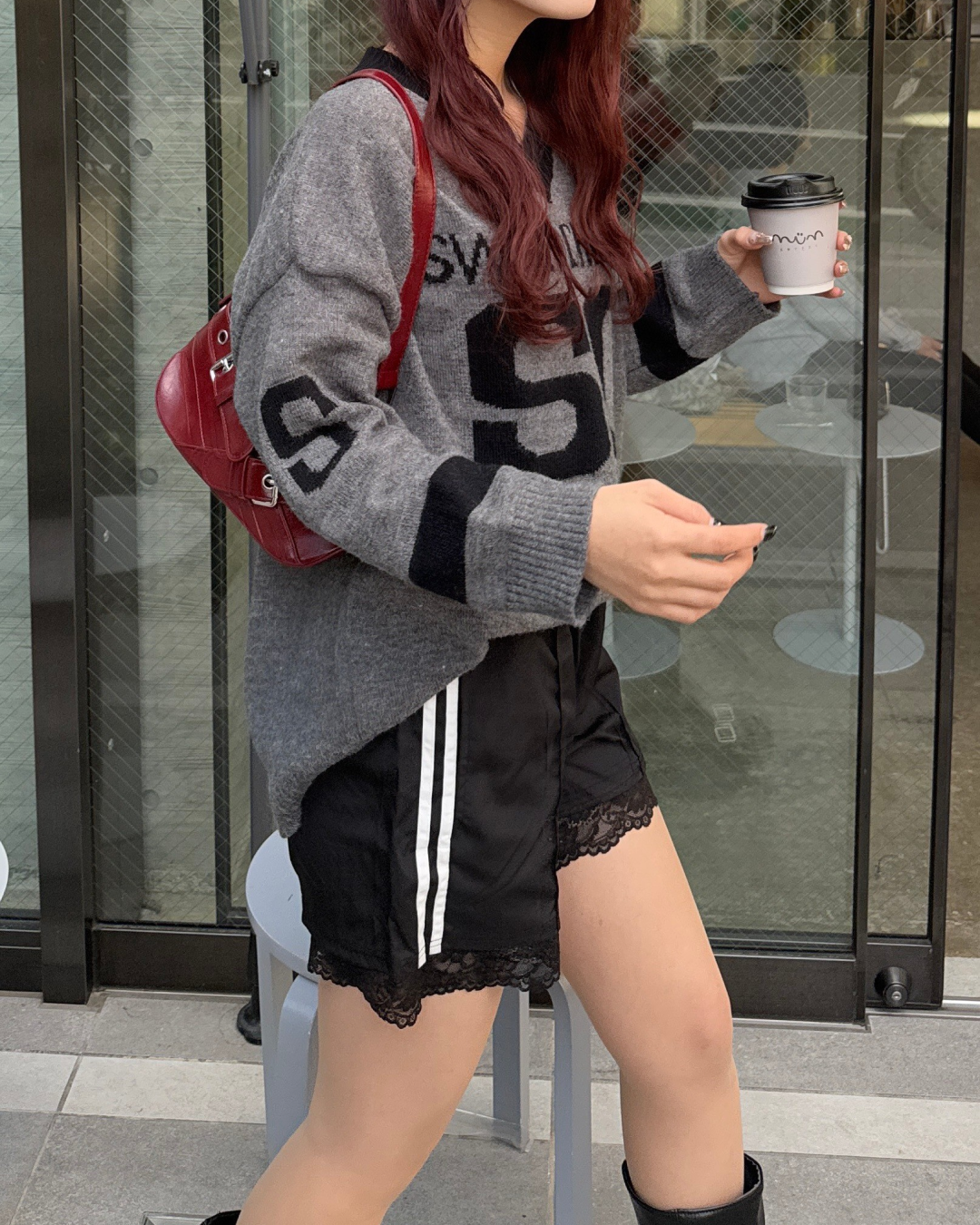 スポーティーレースショートパンツ HZ1054