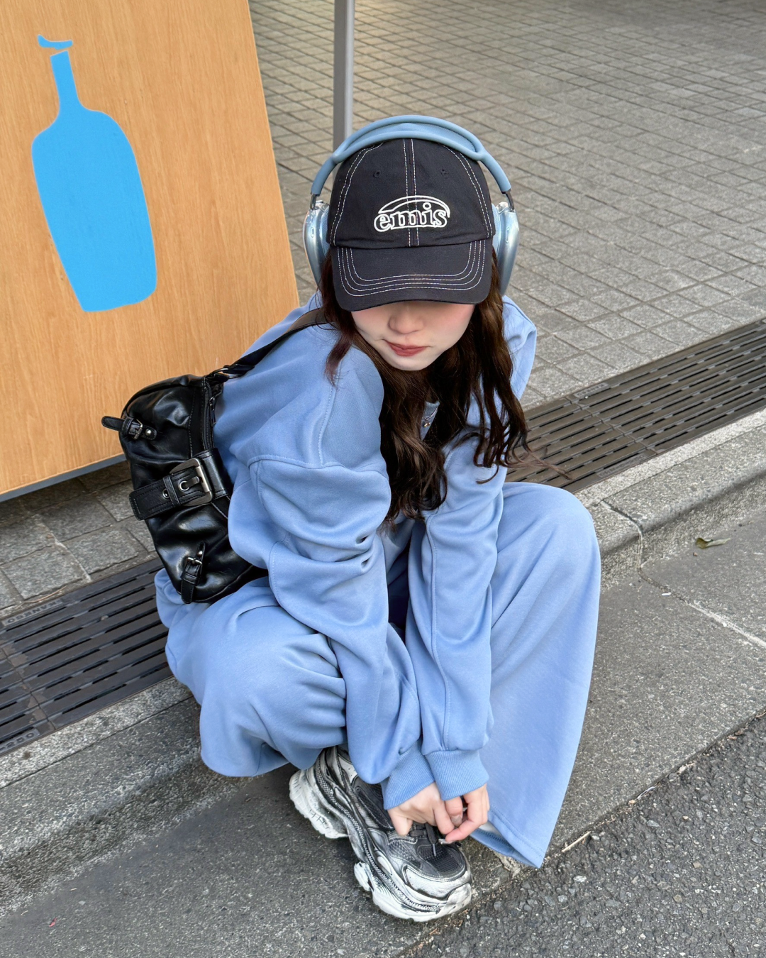 オフショルダースウェットセットアップ HZ0060