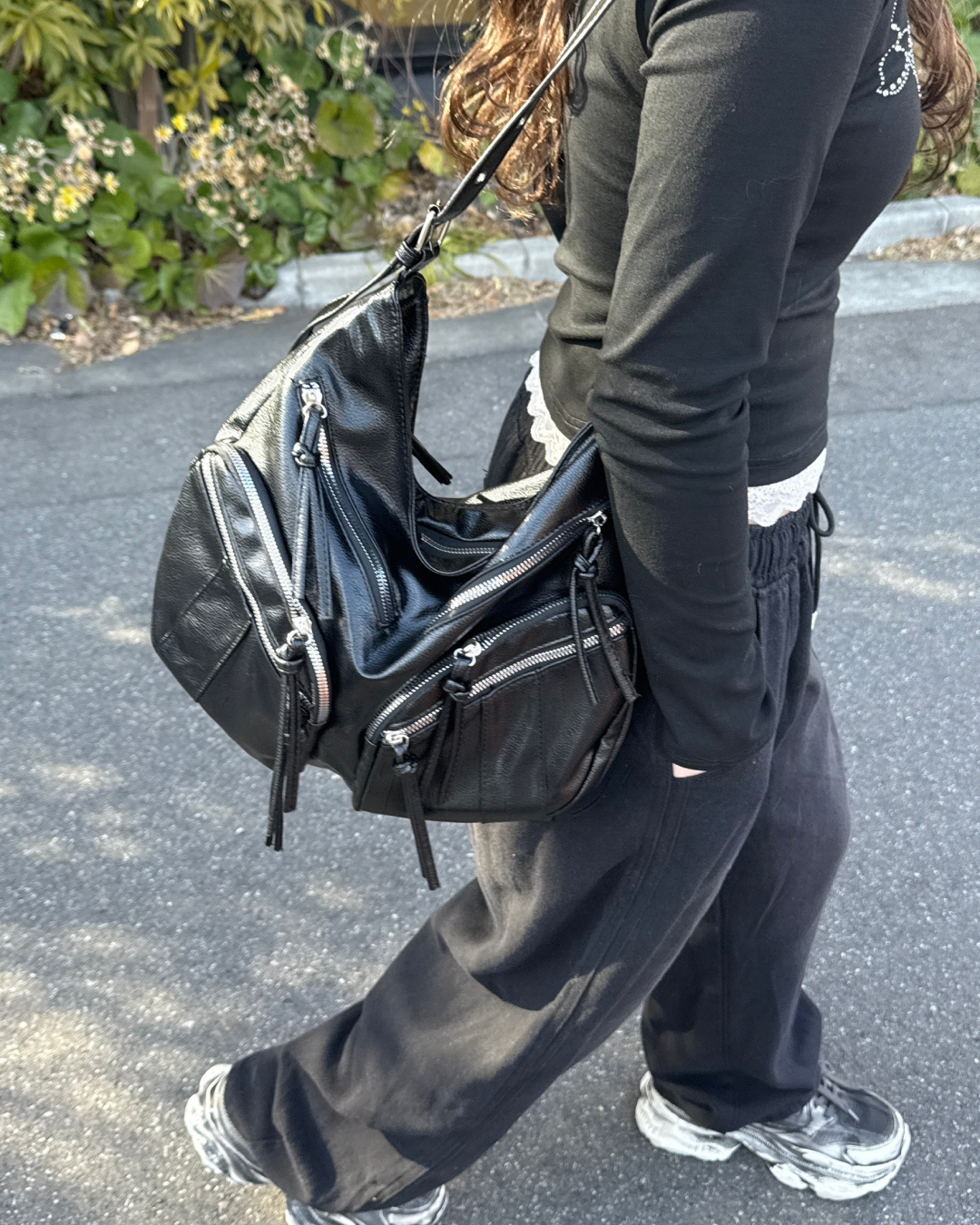 ビックポケットショルダーバッグ HZ0078