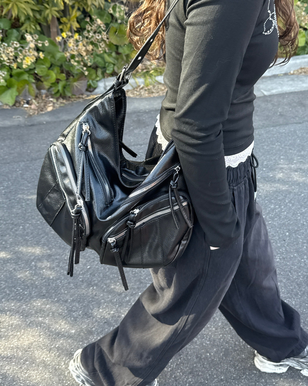 ビックポケットショルダーバッグ HZ0078