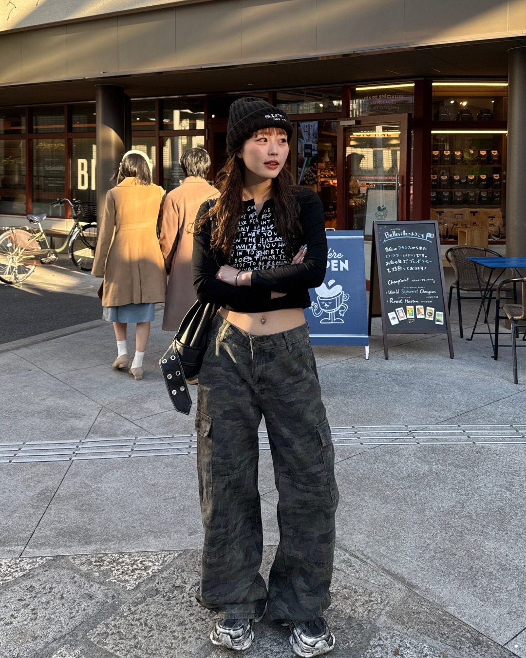 センテンスプリントTシャツ HZ0076