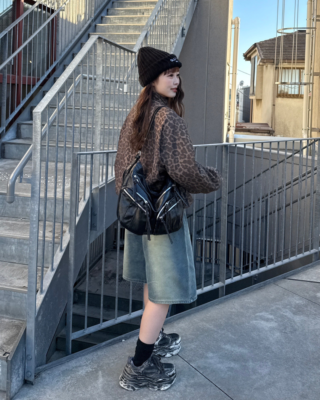 ビックポケットショルダーバッグ HZ0078