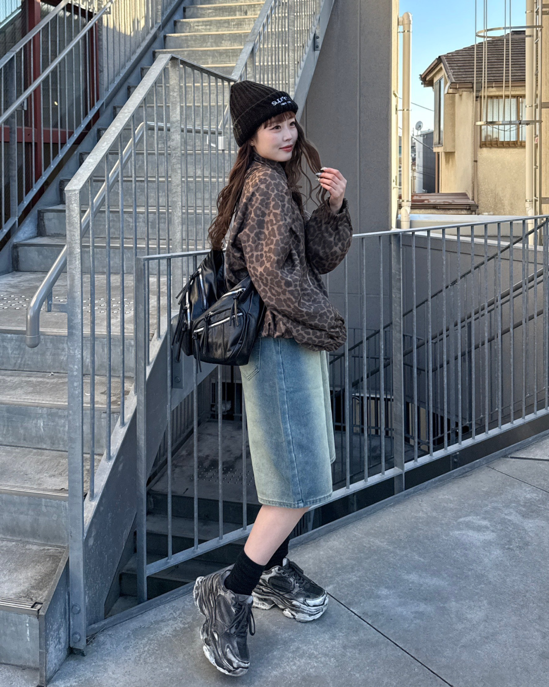 ビックポケットショルダーバッグ HZ0078