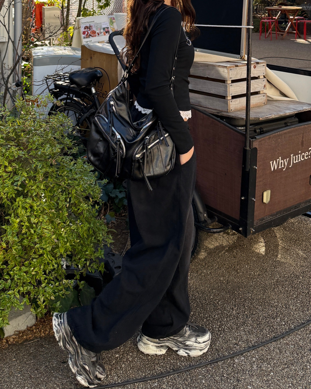 ビックポケットショルダーバッグ HZ0078