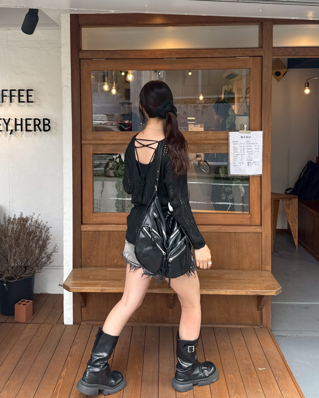 ビックポケットショルダーバッグ HZ0078