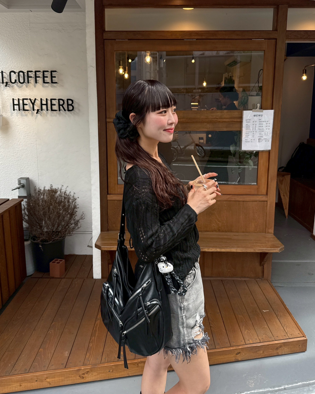 ビックポケットショルダーバッグ HZ0078