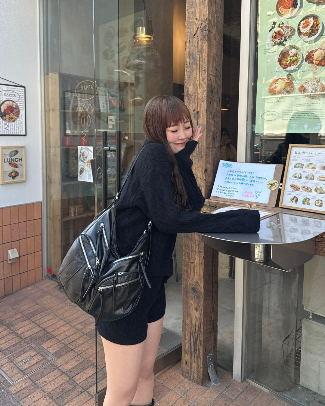 ビックポケットショルダーバッグ HZ0078