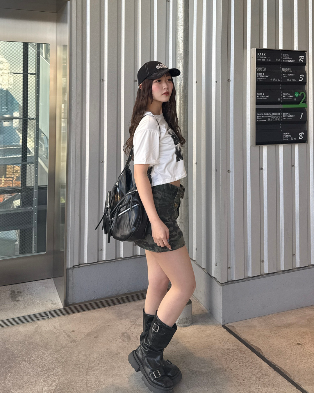 ビックポケットショルダーバッグ HZ0078