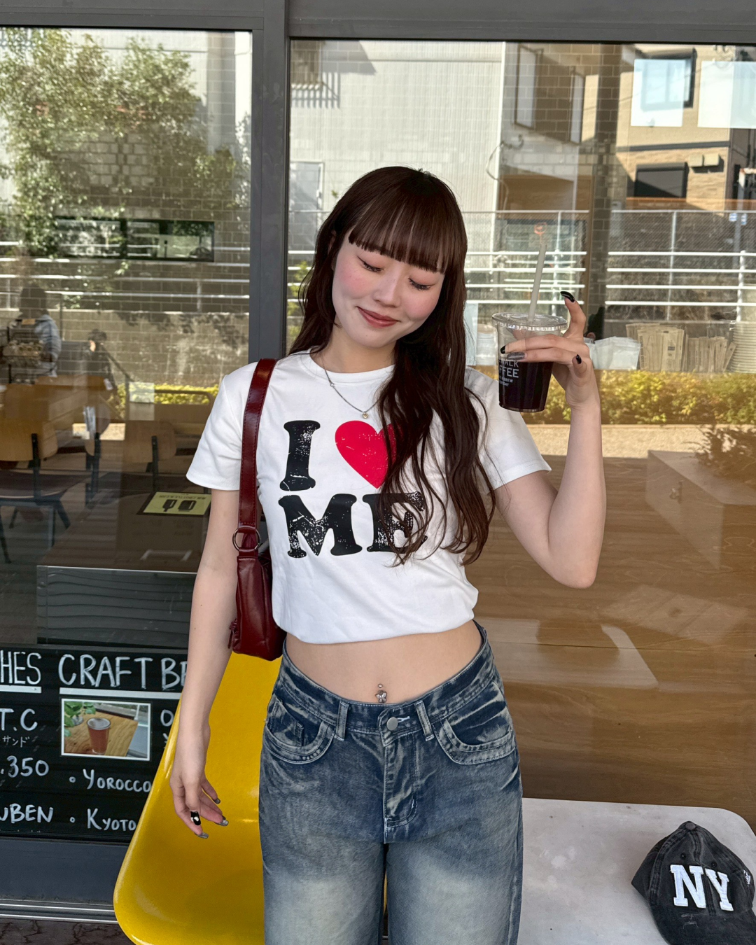 【即納】I♡ME Tシャツ HZ0144