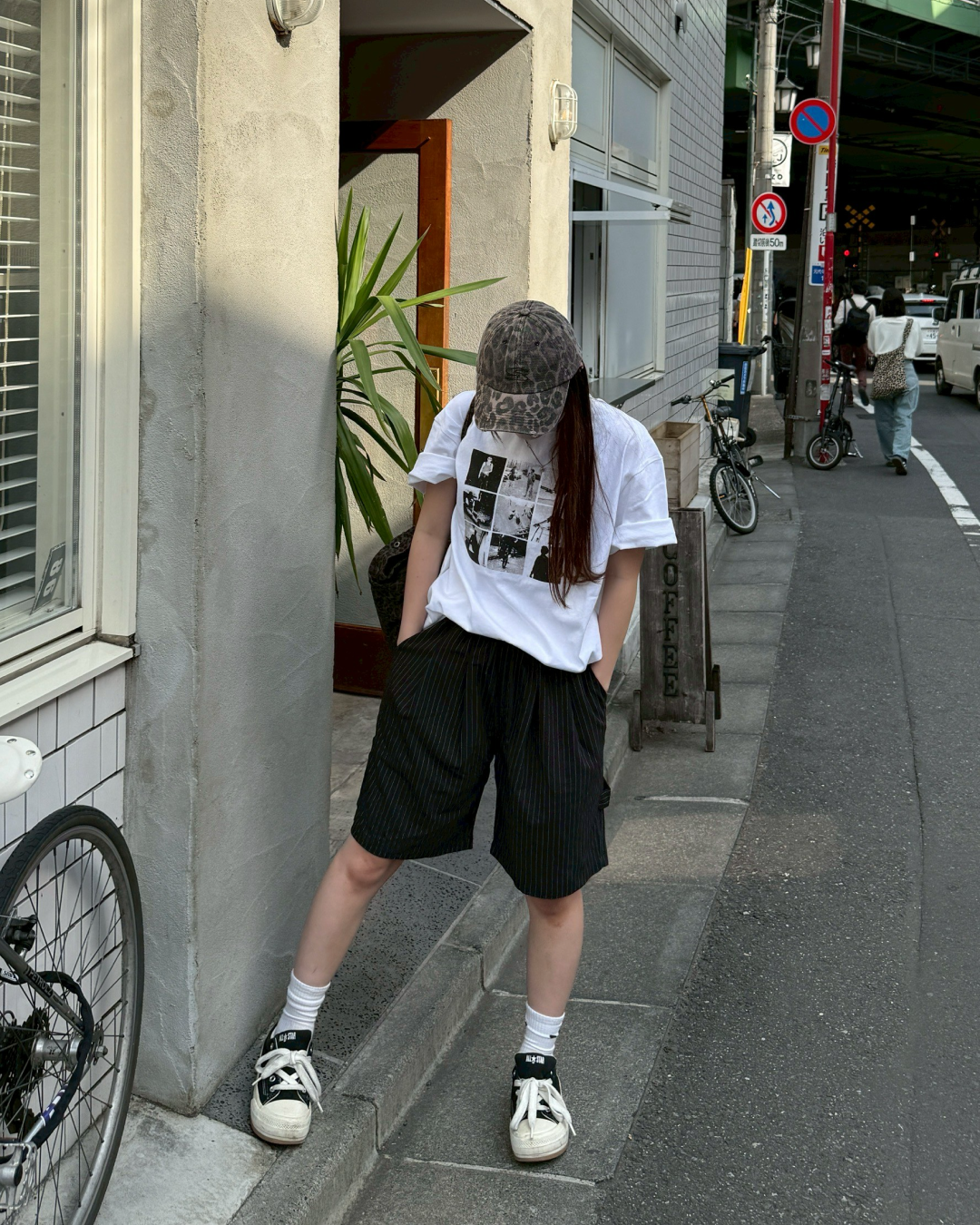 ボーイッシュストライプハーフパンツ HZ0161