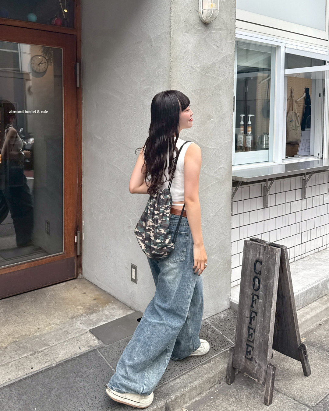 ウエストタイニットタンクトップ HZ1019