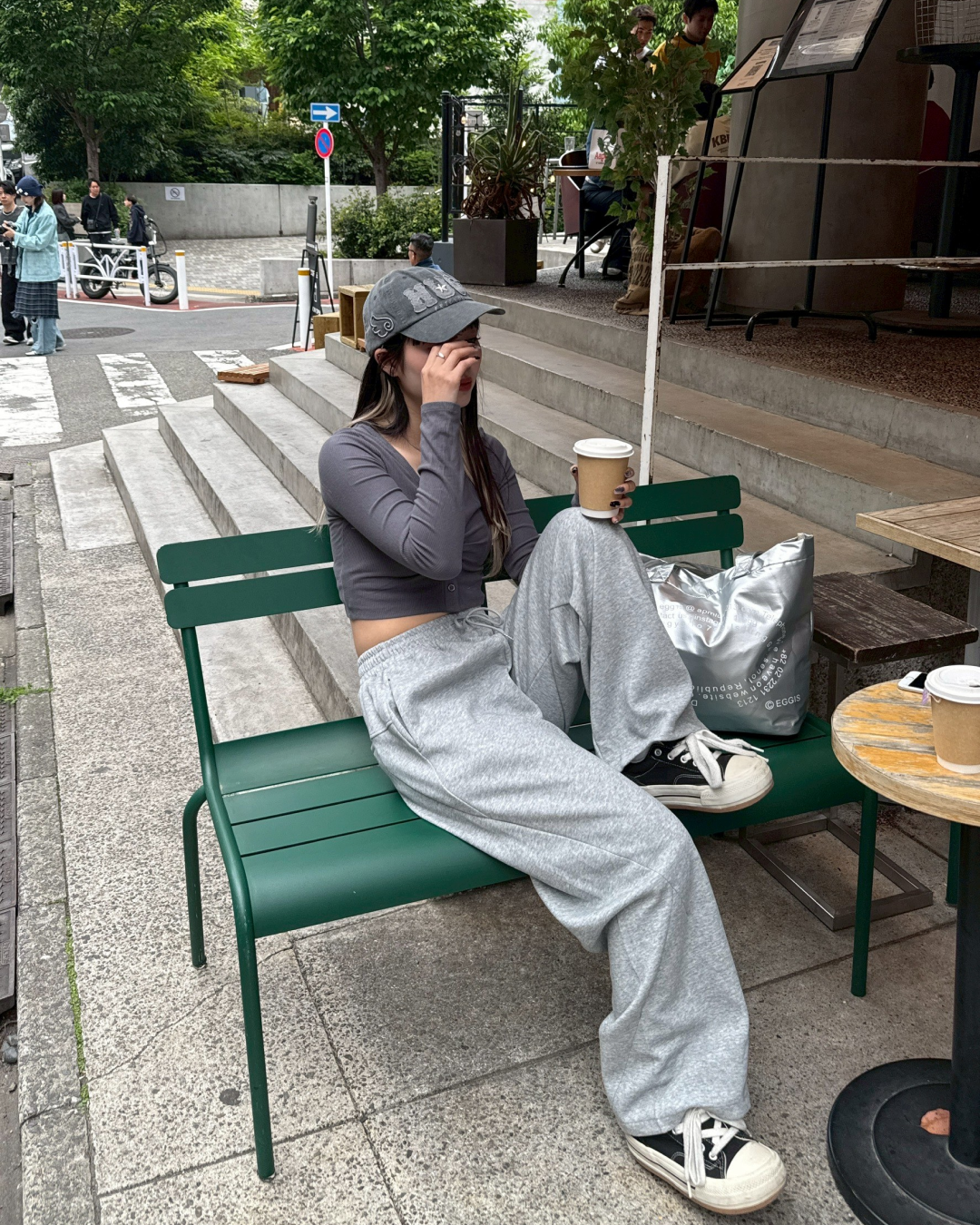 エナメルトートバッグ HZ1059