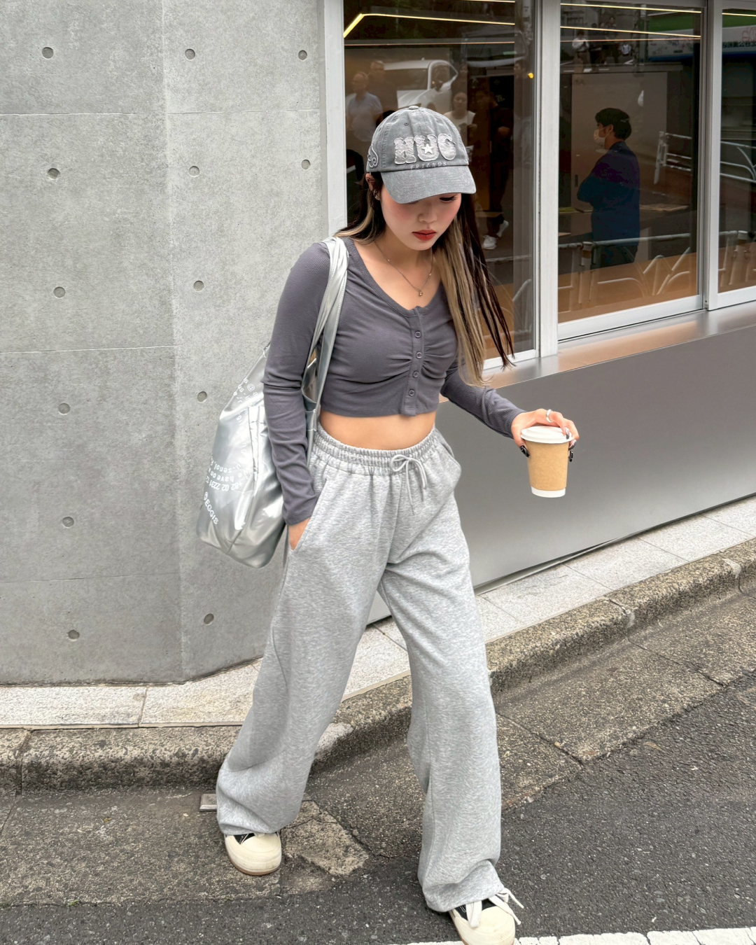 エナメルトートバッグ HZ1059