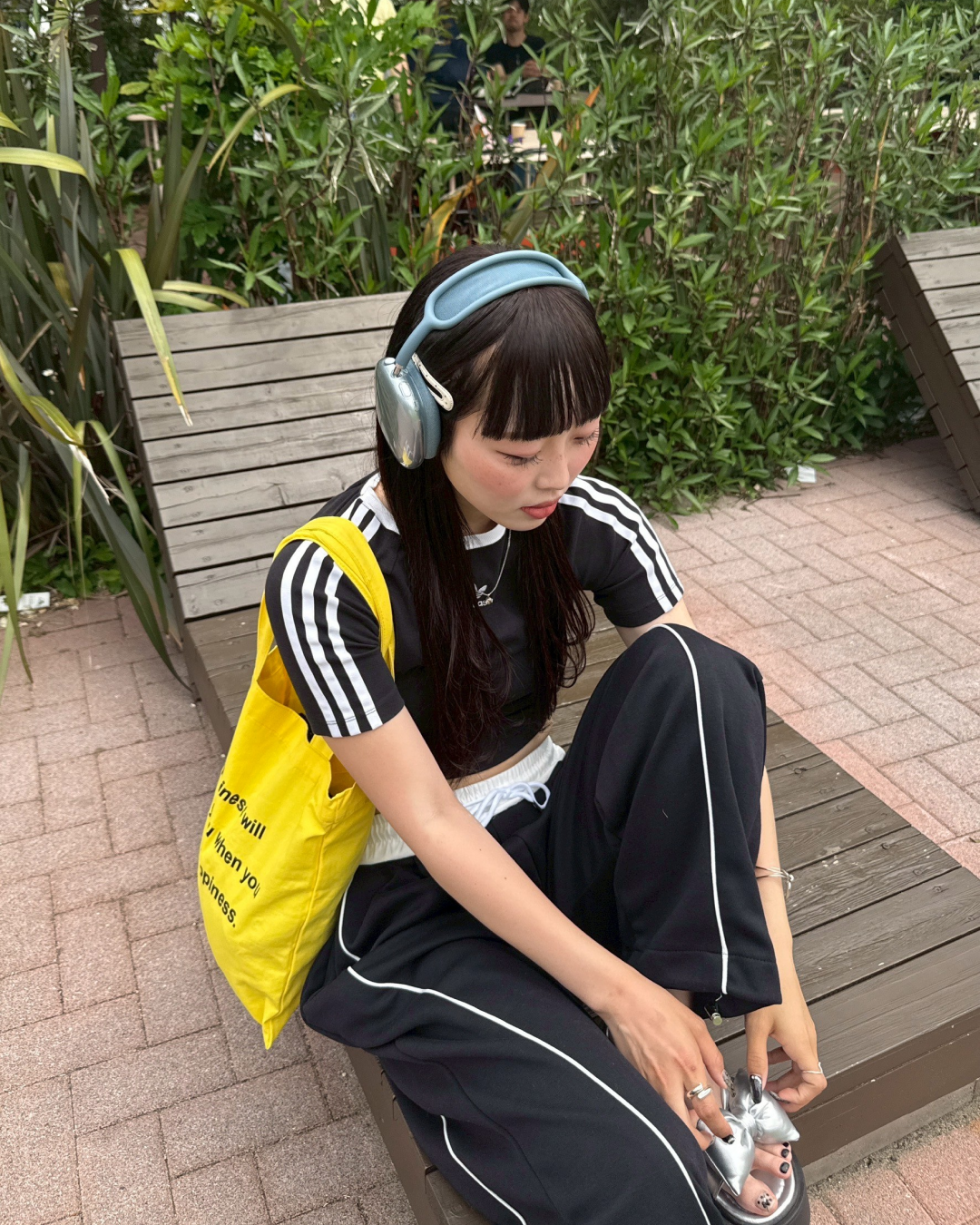 ダブルウエストスウェットパンツ HZ1074