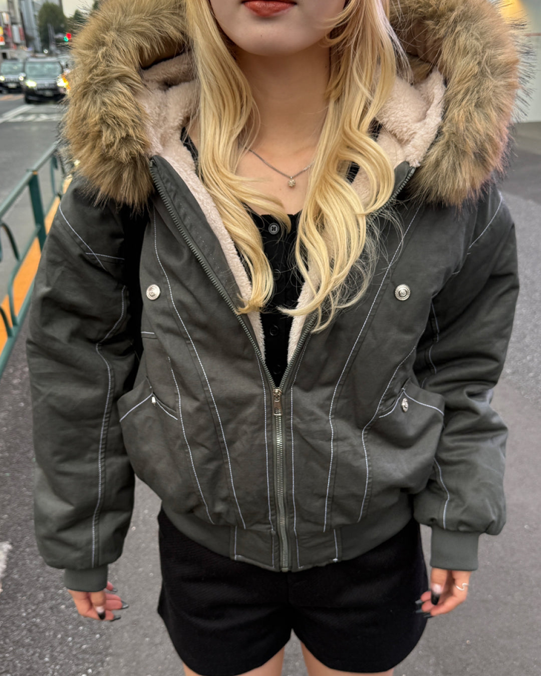 フードファーブルゾン HZ2149