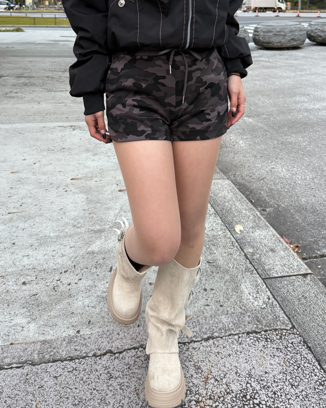 迷彩ショートパンツ HZ2164