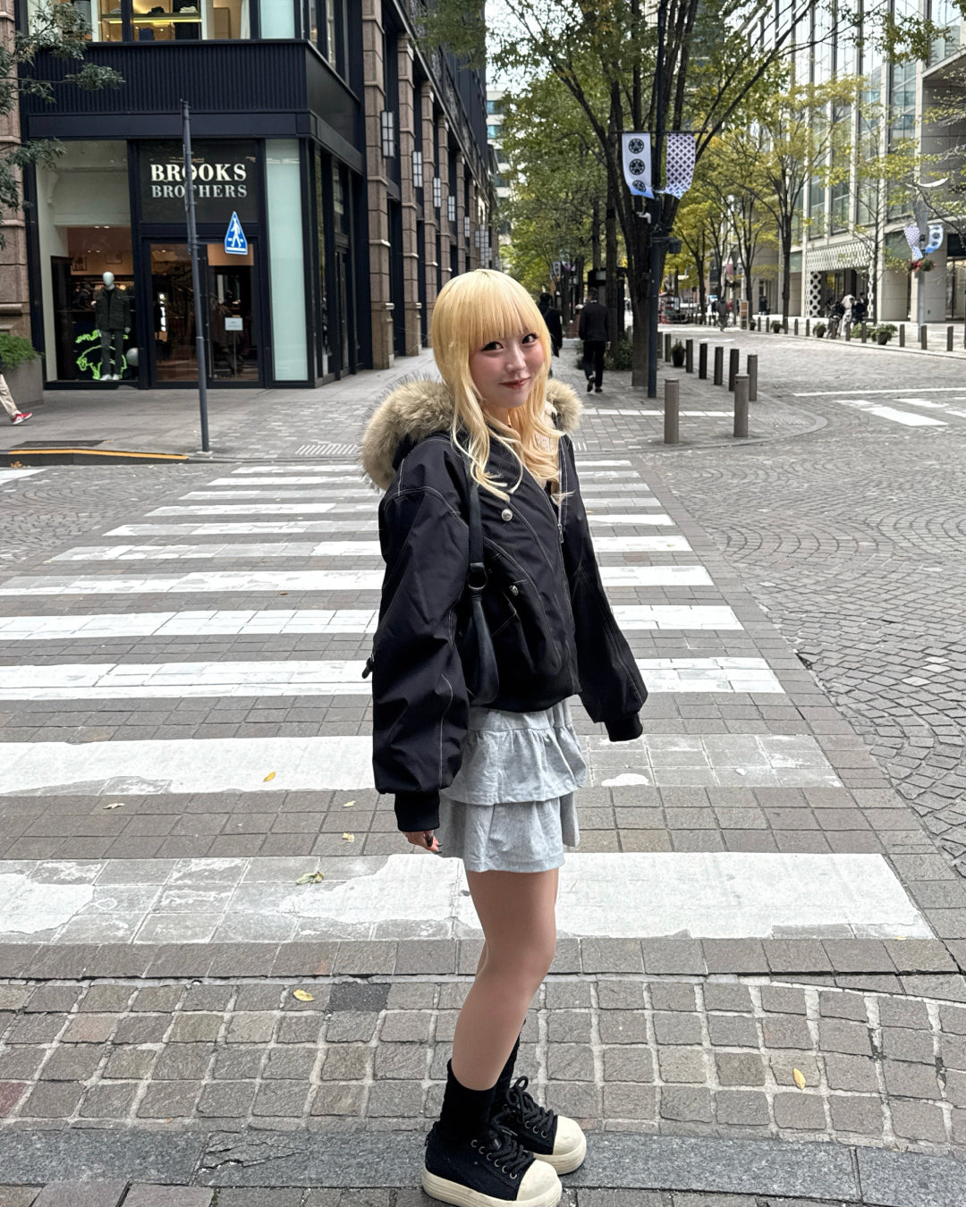 スウェットティアードミニスカート HZ2166