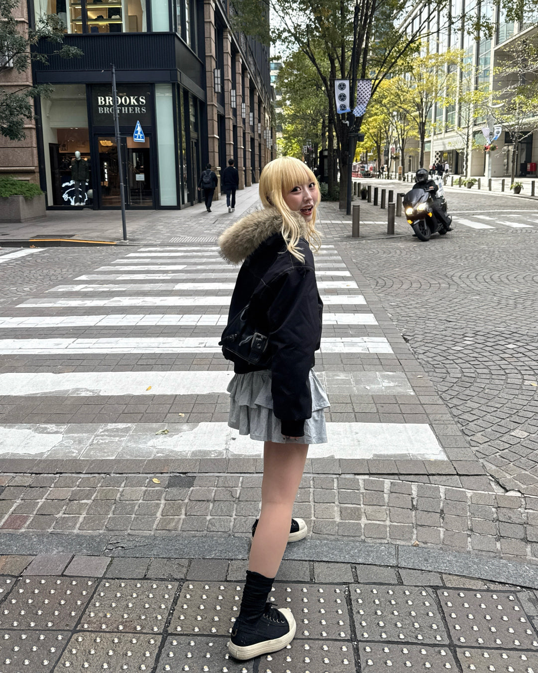 スウェットティアードミニスカート HZ2166