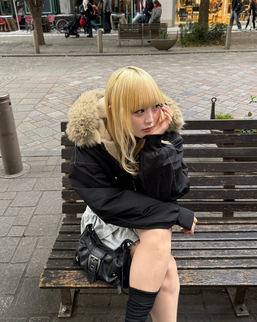 スウェットティアードミニスカート HZ2166