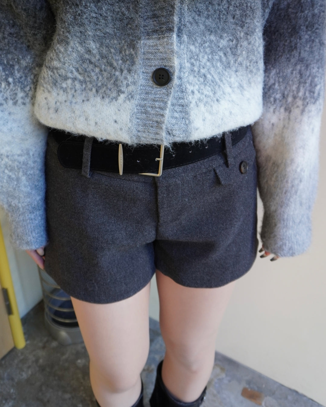 ベルト付きショートパンツ HZ3014