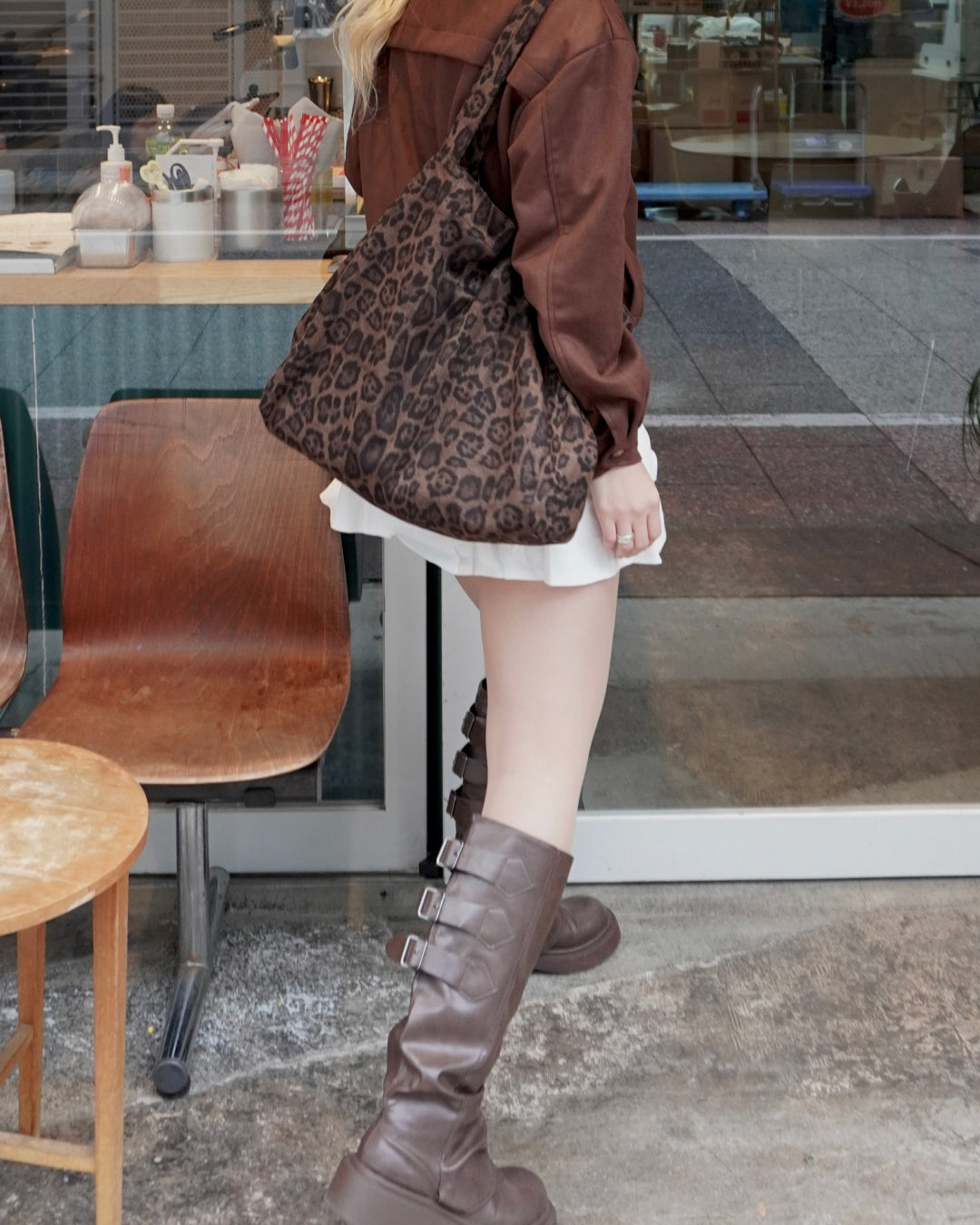 レオパードトートバッグ HZ3029