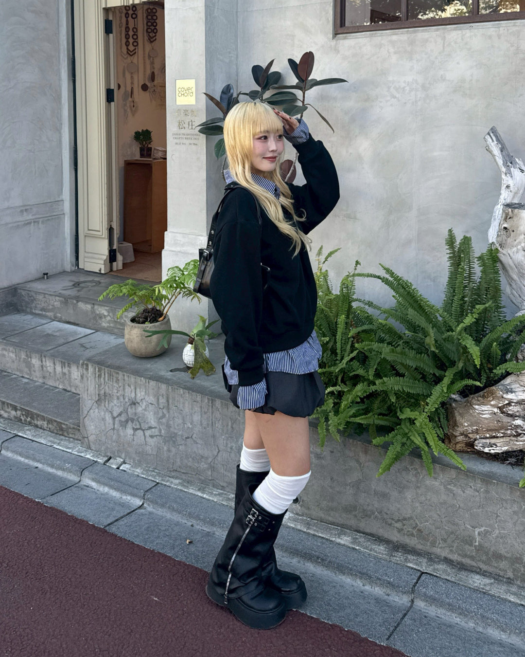 【即納】シャツレイヤードスウェット HZ5000