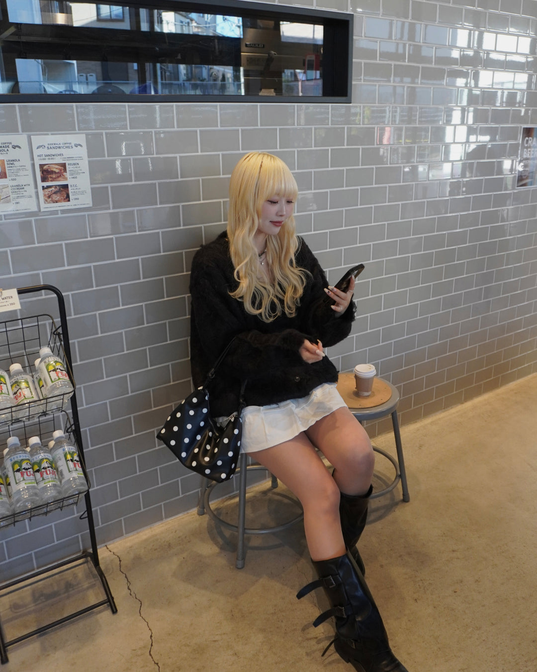 【即納】ドットミニバッグ HZ5022