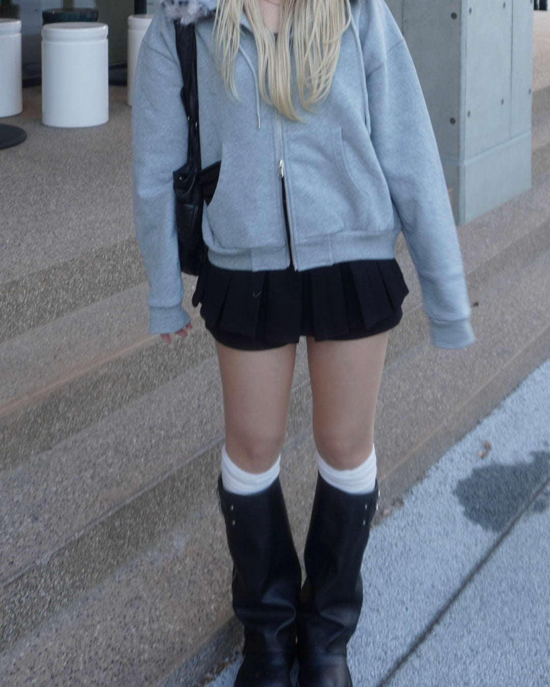 【オリジナル 即納】フードファーパーカー HZ6002