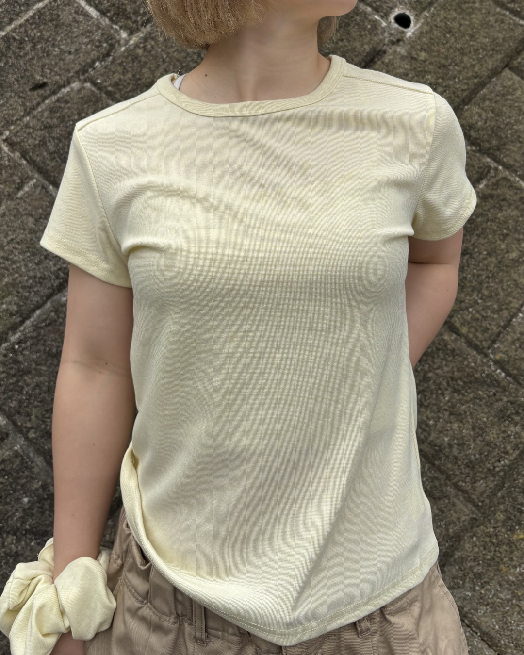 アイスクリームカラータイトTシャツ
II0046