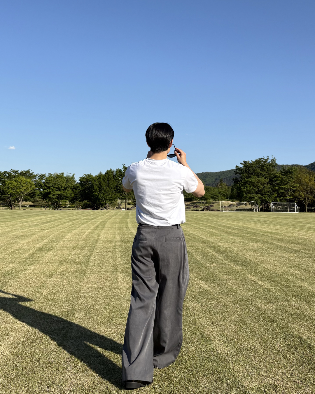 【即納】タックワイドスラックス IK0073