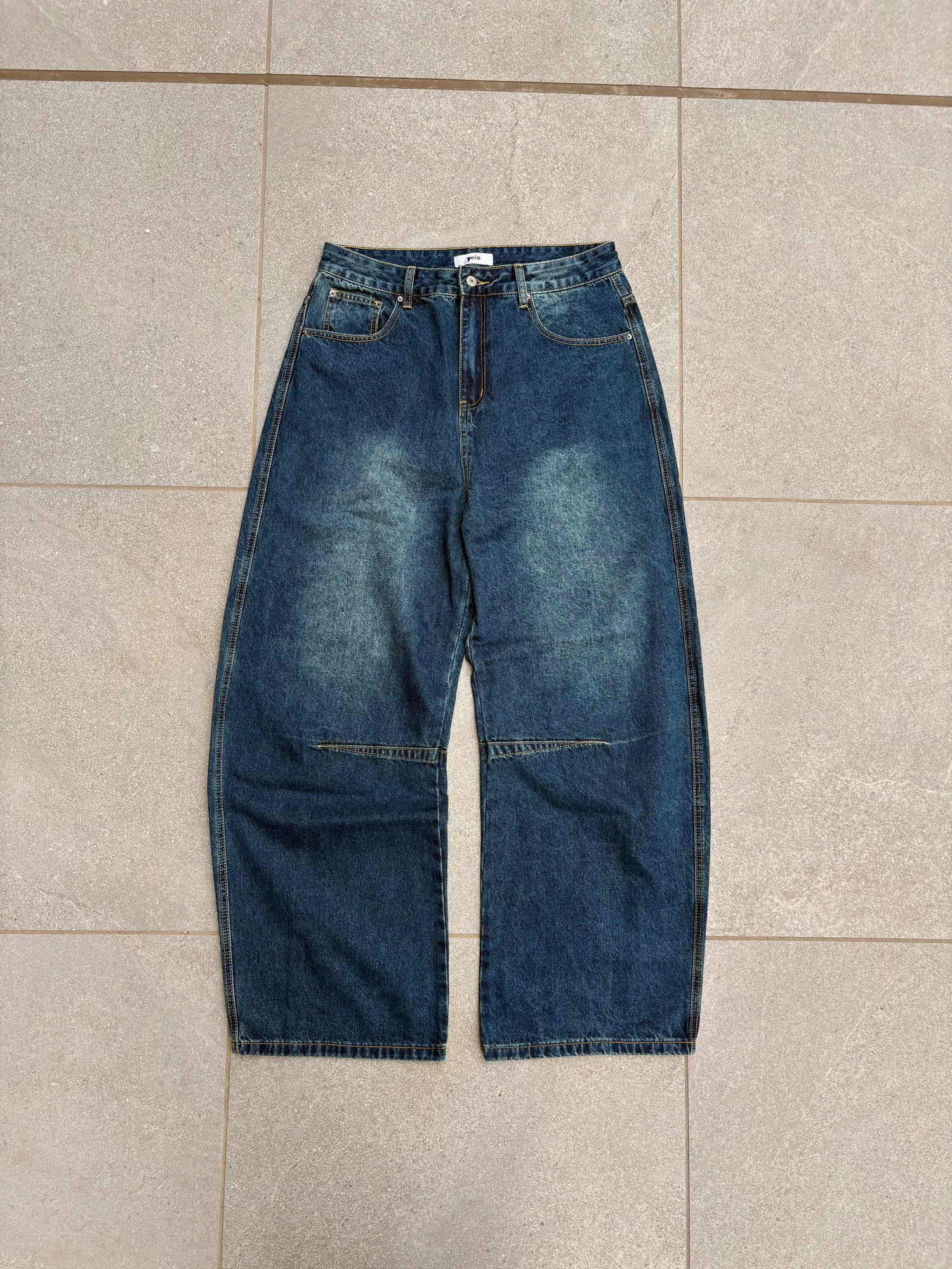 【即納】バルーンデニムパンツ HA0101