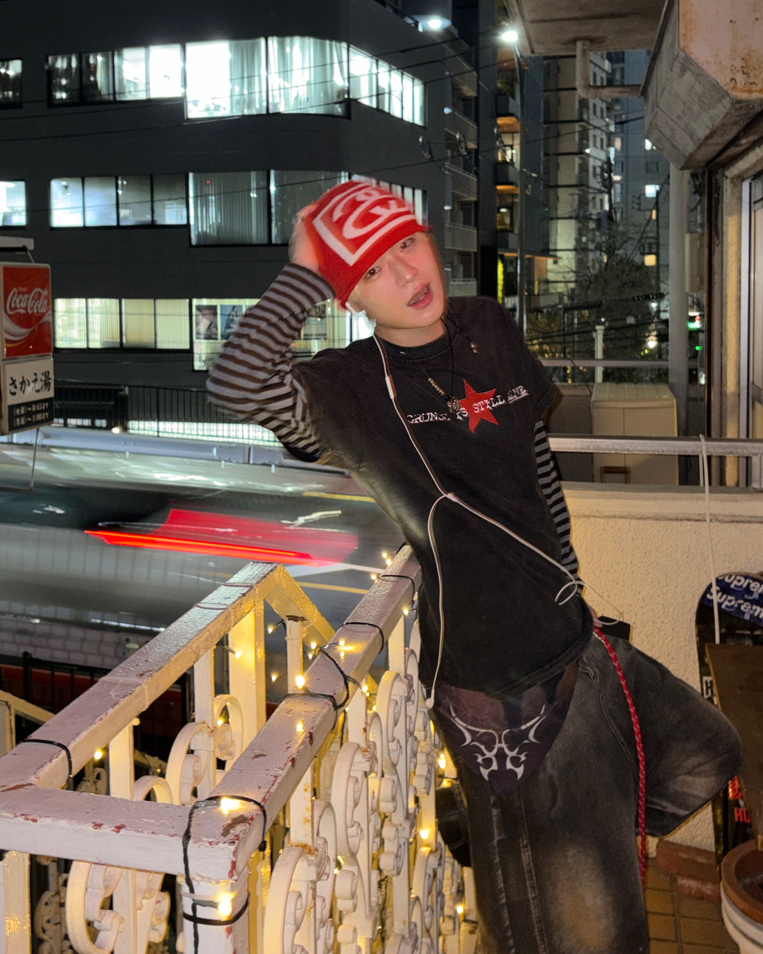 レイヤードデザインTシャツMO3088