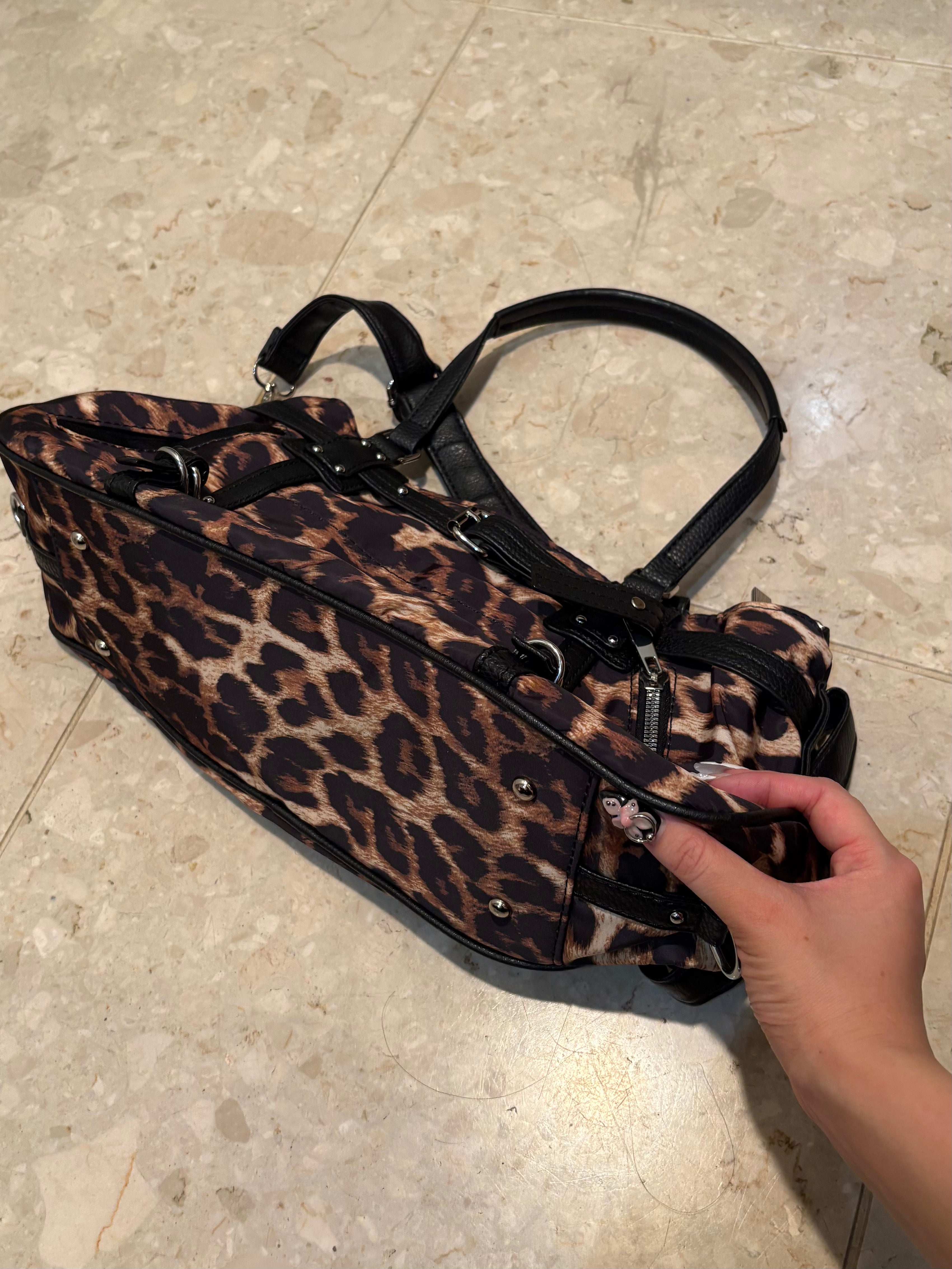 レオパードポータブルショルダーバッグ SI0001