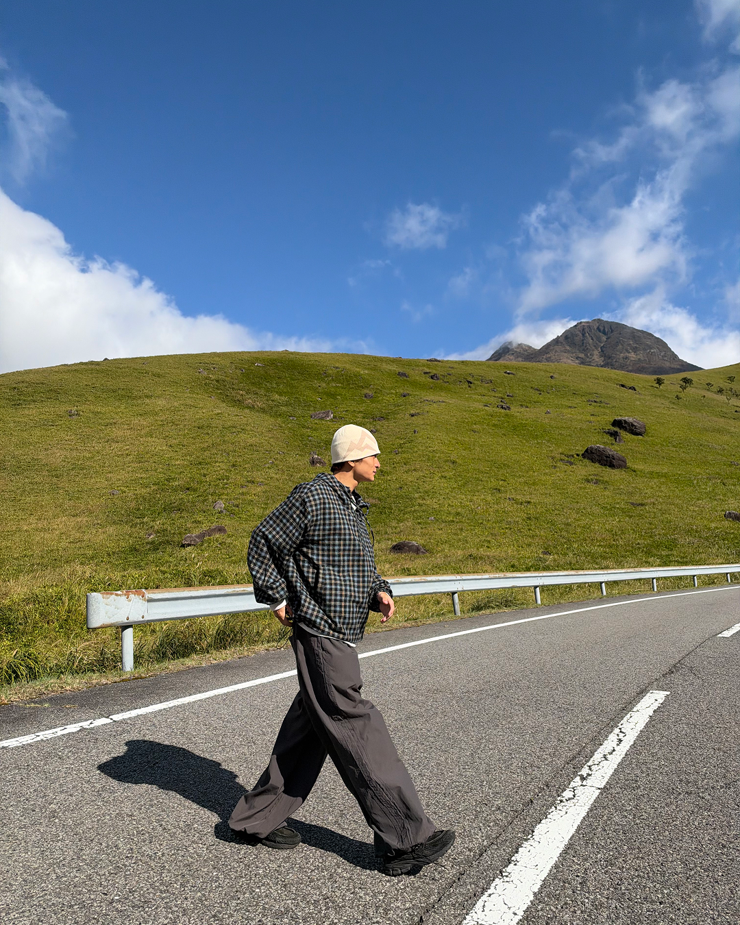 サイドディテールワイドパンツ IN0065