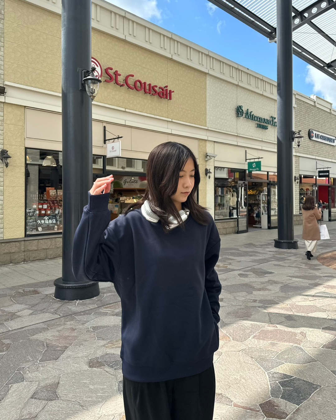 360gネイビースウェット K0048