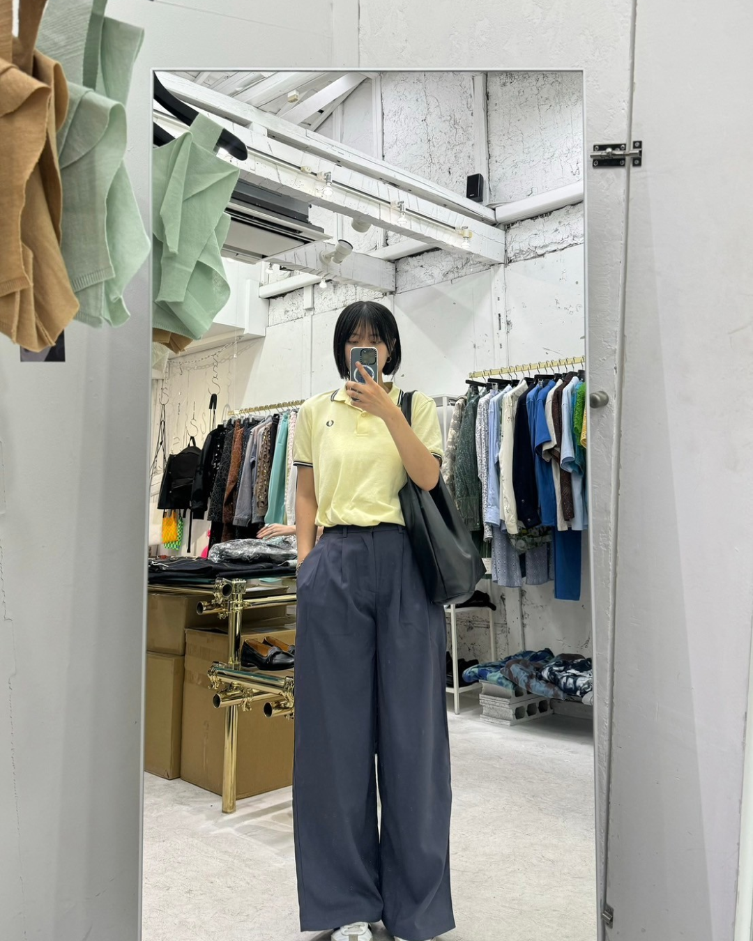 ワイドレッグスラックス K0102