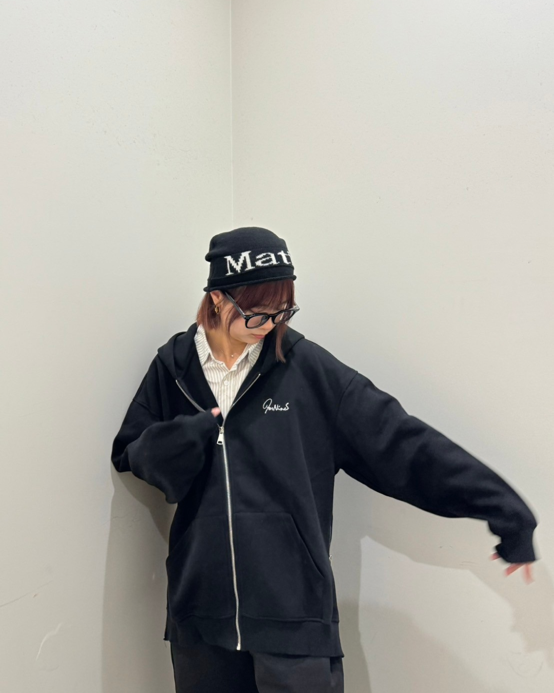 【即納】ヘビーウェイトバックプリントパーカー K0106