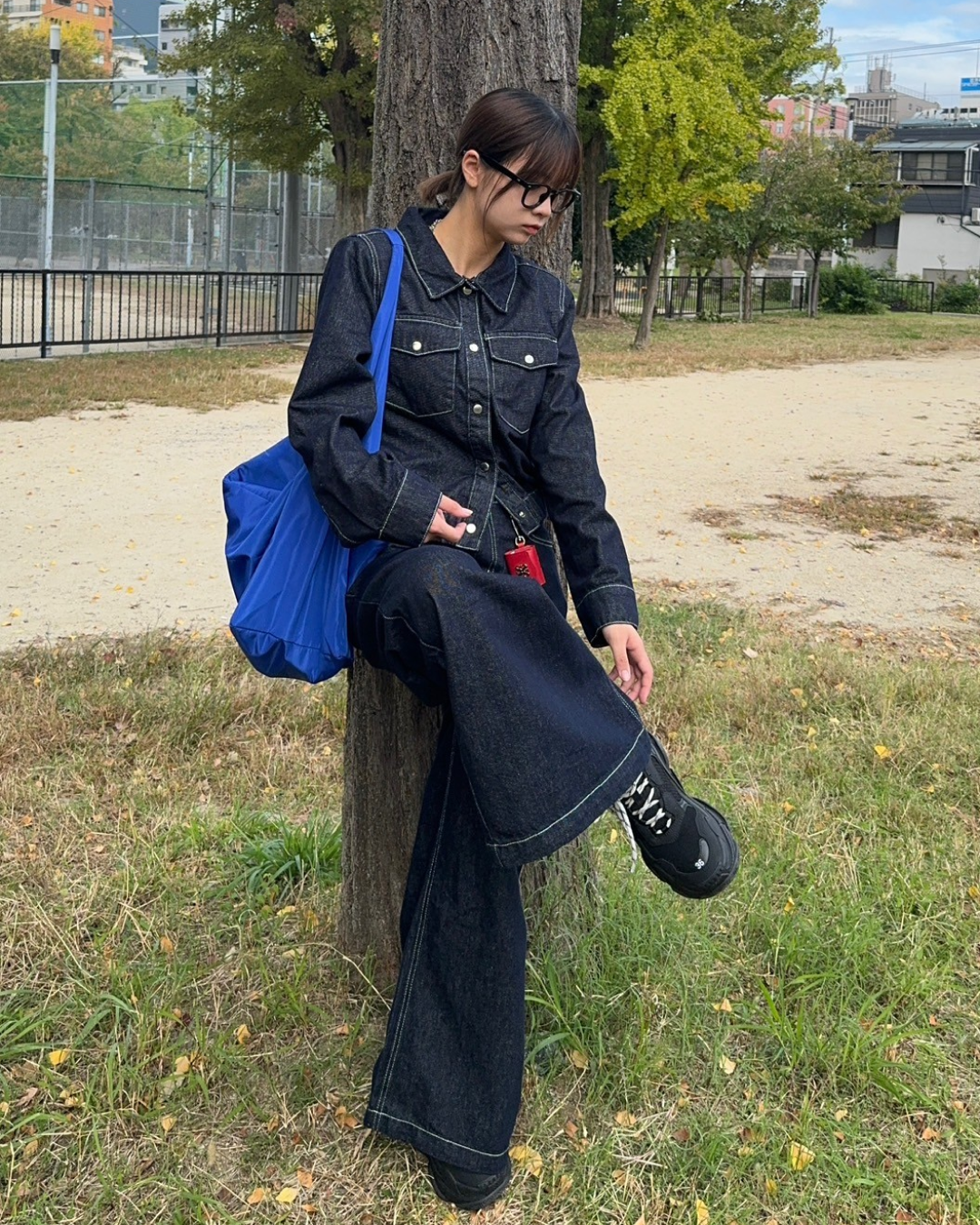 ダークブルーデニムジャケット ダークブルーデニムジャケット