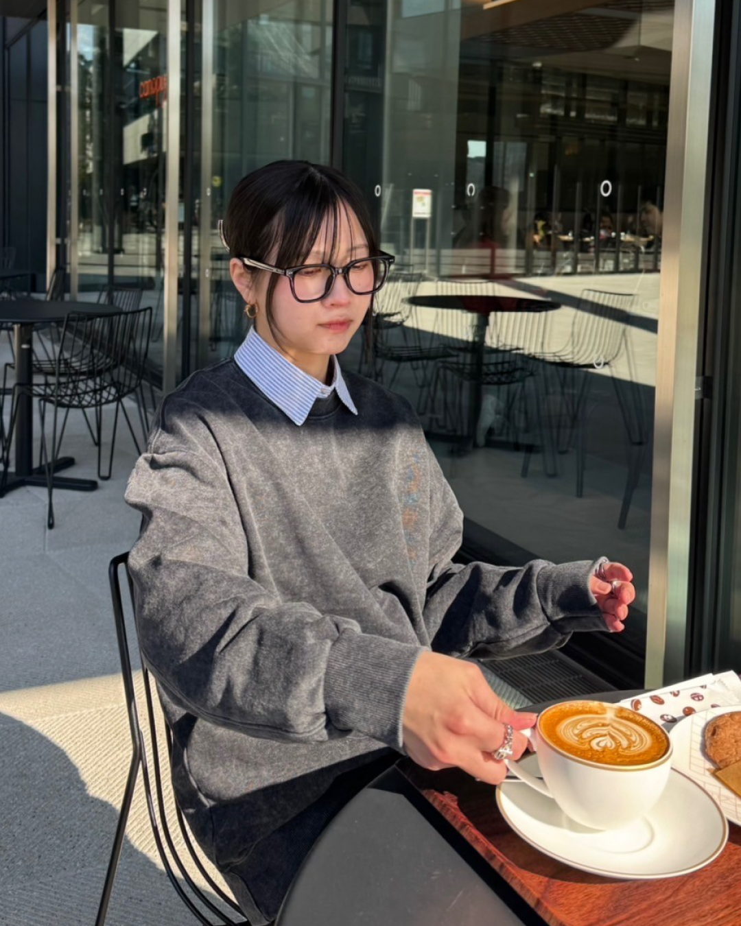 ウォッシュダメージスウェット K0372