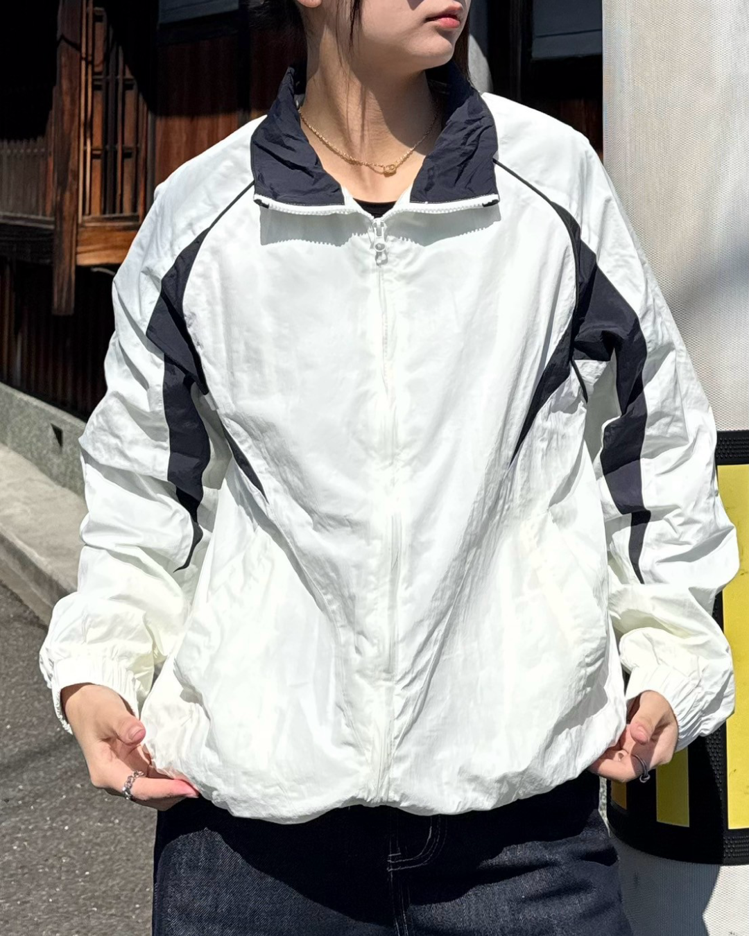 スタンドカラースポーツジャケット K0380