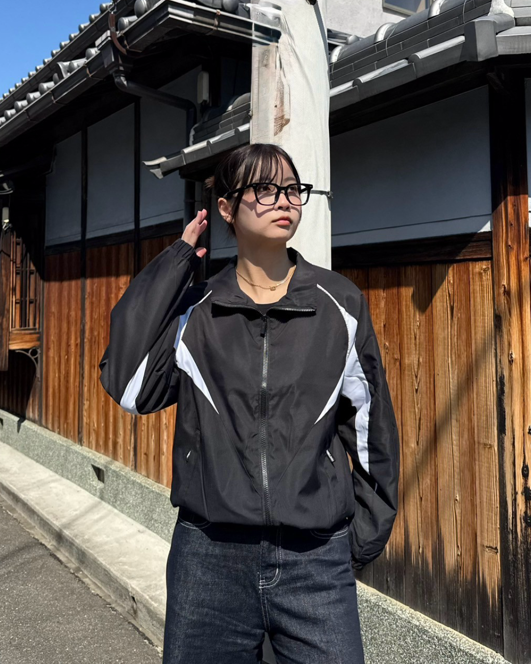 スタンドカラースポーツジャケット K0380