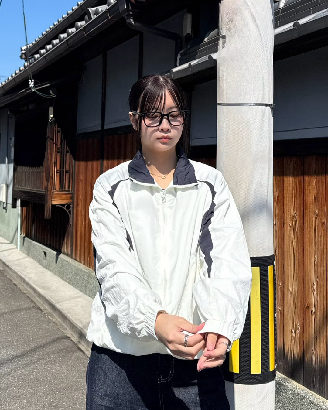 スタンドカラースポーツジャケット K0380