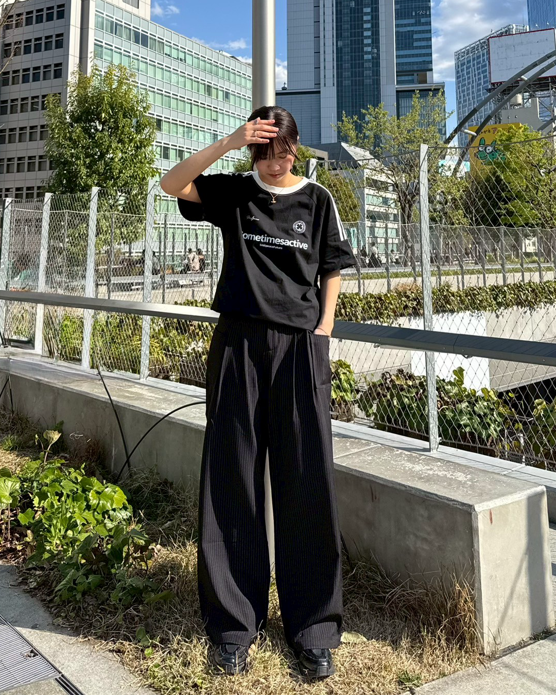 【即納】ロゴスポーツTシャツ K0387