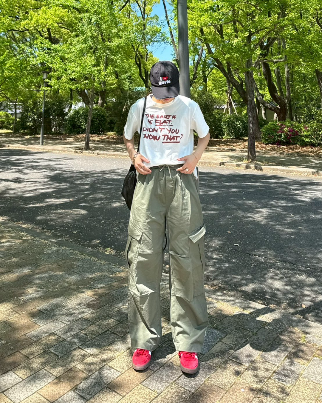 レタリングTシャツ K0392