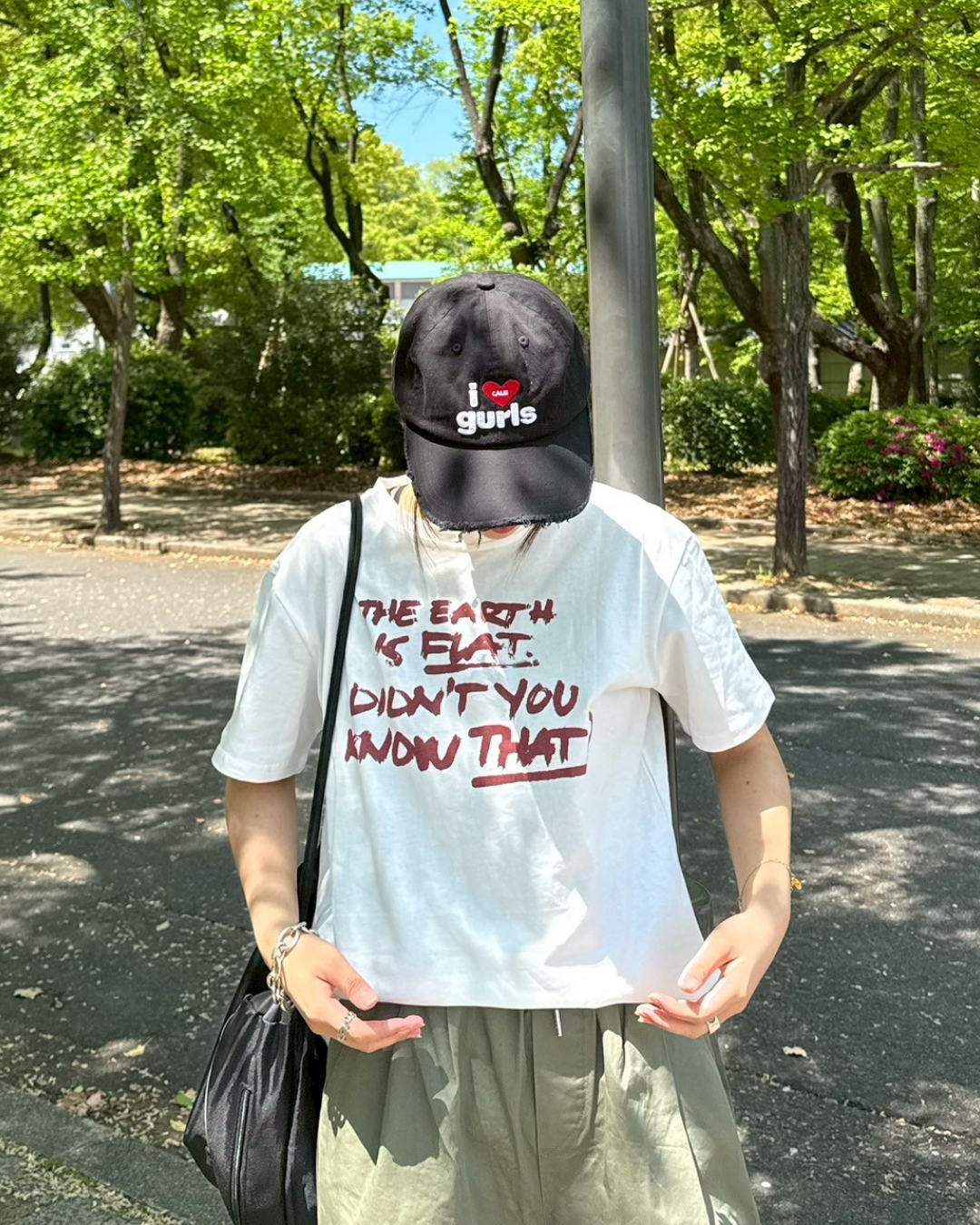 レタリングTシャツ K0392