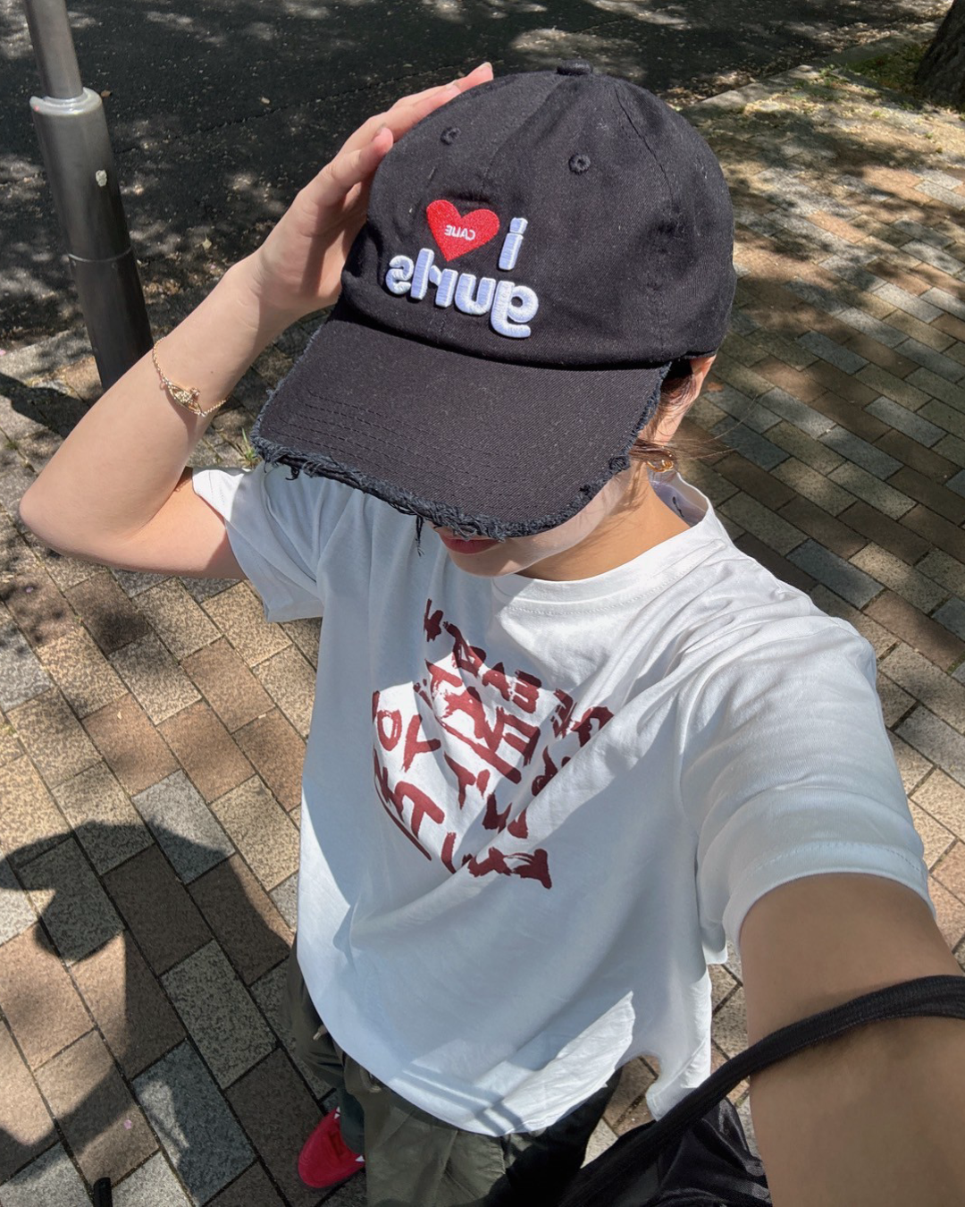 レタリングTシャツ K0392