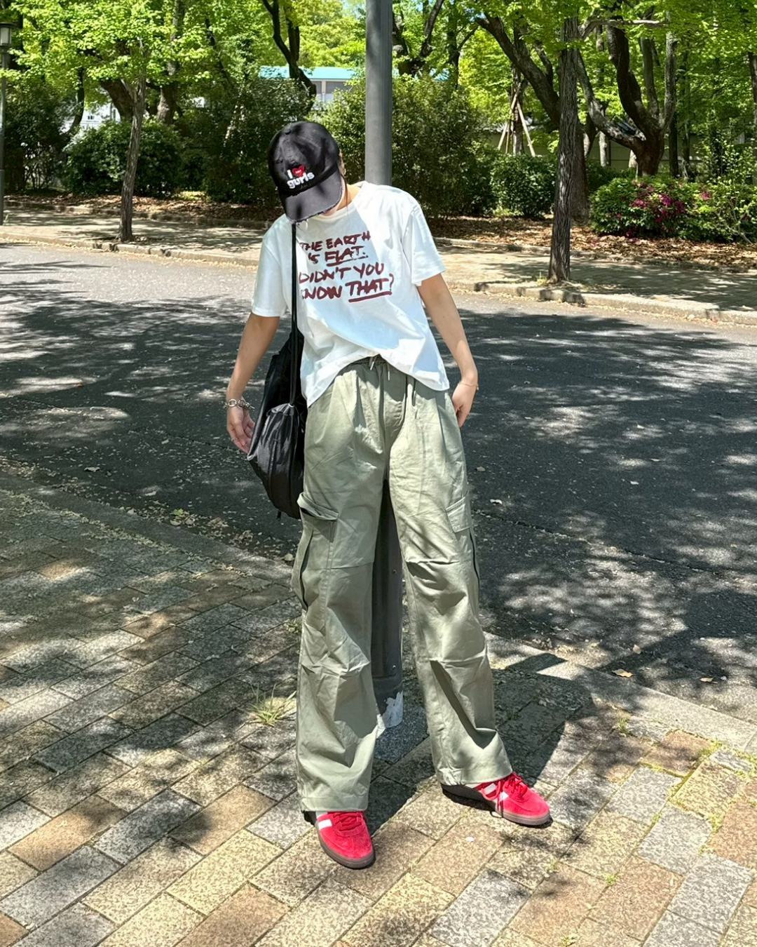 レタリングTシャツ K0392