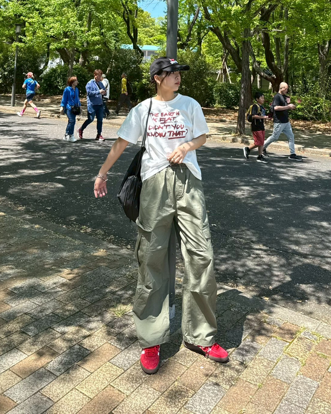 レタリングTシャツ K0392