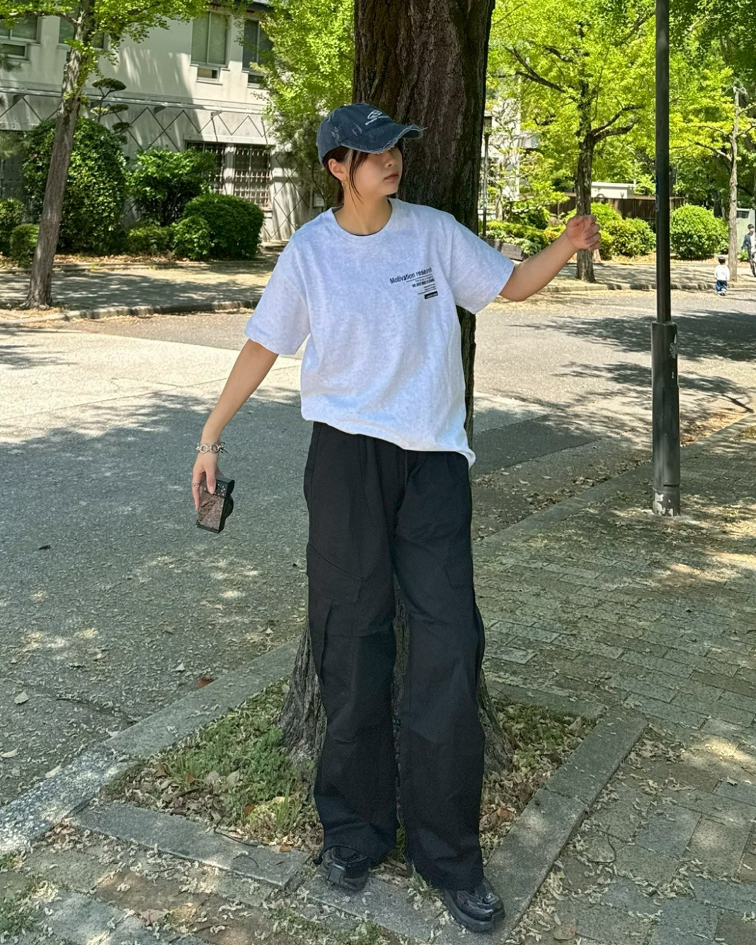 バックデザインTシャツ K0394