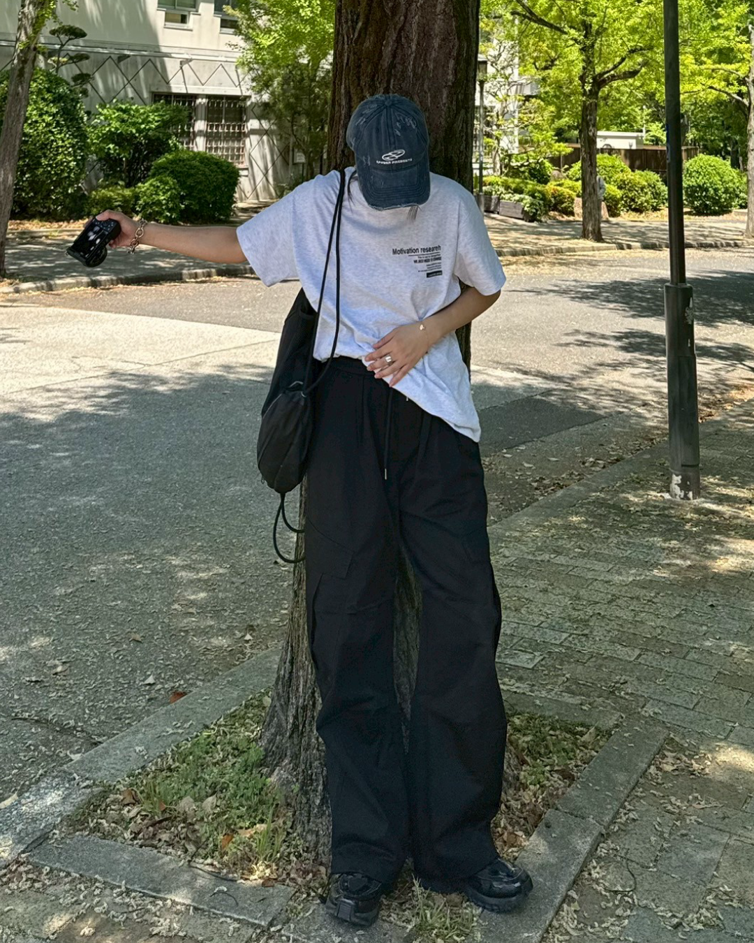 バックデザインTシャツ K0394